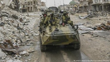 Российские военные бросили в Пальмире боевые документы