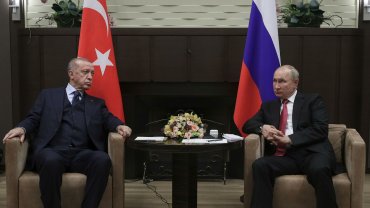 Путин и Эрдоган обсудят посредничество Турции по Донбассу