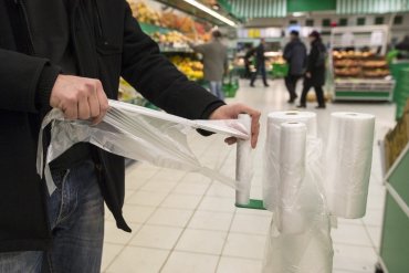 С 10 декабря в Украине больше не будет бесплатных пластиковых пакетов