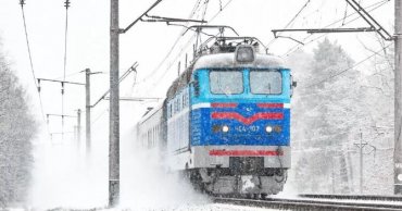 В Украине из-за непогоды задерживаются поезда