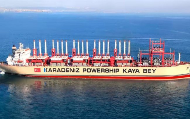 Турция может развернуть у берегов Украины плавучие электростанции