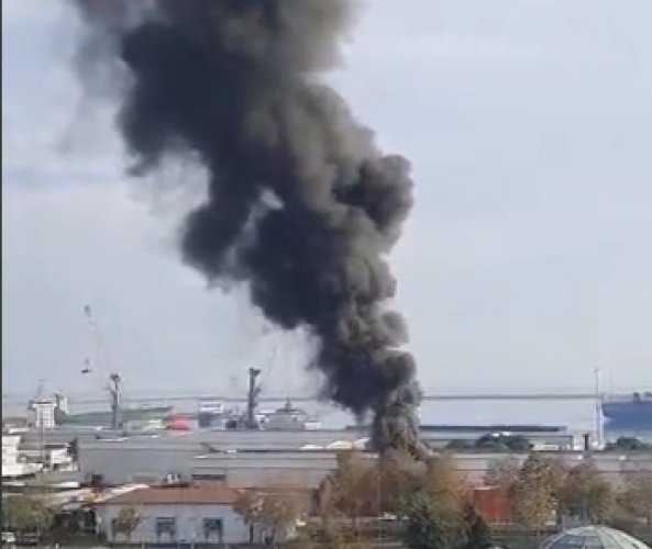 В турецком порту прогремел мощный взрыв
