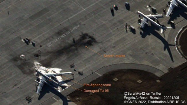 Російське летовище Енгельс атакував не дрон-камікадзе