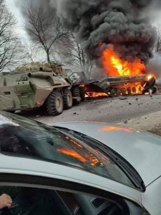 Возле Глухова уничтожили 15 танков оккупантов