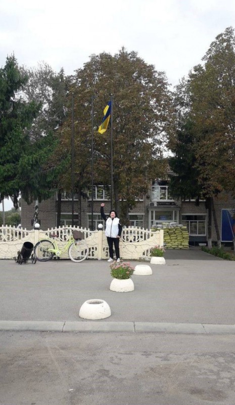 Український прапор в Козачій Лопані