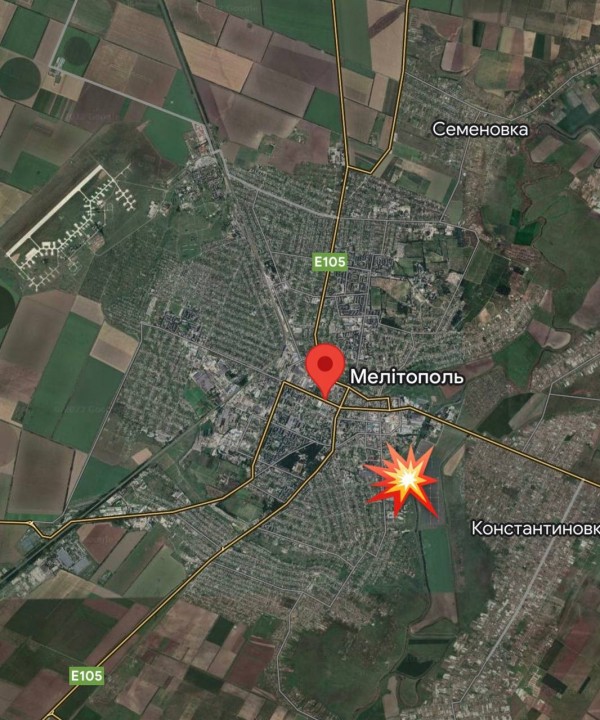 В Мелітополі пролунали вибухи в районі заводу Рефма