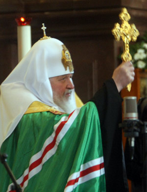 Патриарх Кирилл благословил сборную на спортивные подвиги в Ванкувере. 