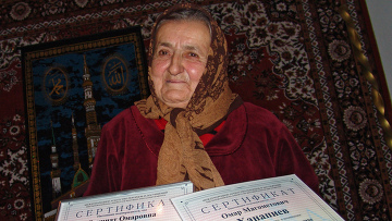 Сакинат Ханапиева - самая сильная женщина в мире