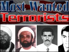 Список террористов по ФБР  