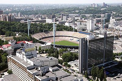 Гостиница &laquo;Русь&raquo; возле Республиканского стадиона стала олимпийской мини-деревней для спортсменов, соревновавшихся в Киеве.