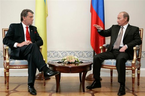 Ющенко и Путин