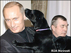 Владимир Путин и Алексей Белевц