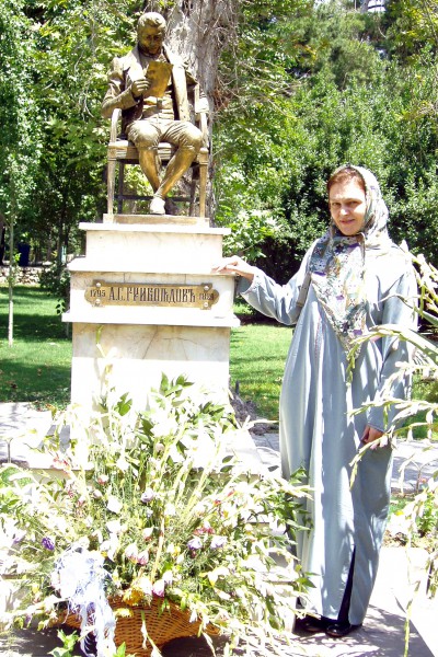 В Иране у памятника А.С. Грибоедову