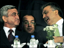 Президенты Армении и Турции 