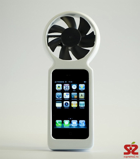 iFan   зарядка для iPhone от ветра