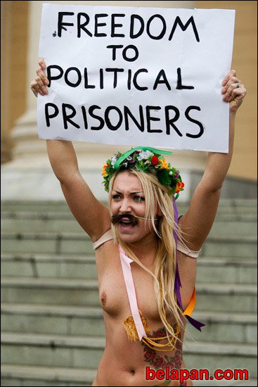 В Беларуси исчезли девушки FEMEN